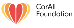 Logo CorAll Foundation. Grupo CorAll